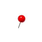 red pin